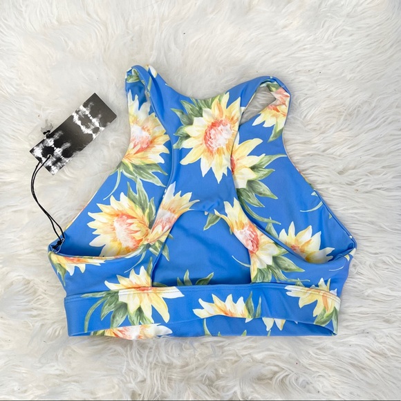 Show Me Your Mumu Sports Bra Sunflower Sz Small - Picture 2 of 3